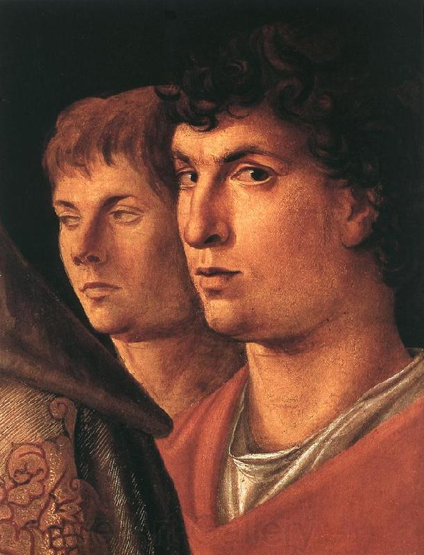 BELLINI, Giovanni Presentation at the Temple (detail)  jl France oil painting art